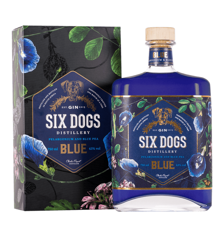 SIX DOGS BLUE